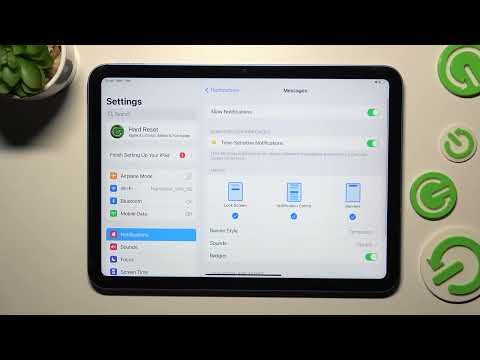 How to Turn On / Turn Off App Notifications on the iPad 10th Gen