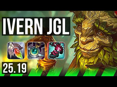 IVERN vs KAYN (JGL) | 7/1/28, Rank 11 Ivern | EUW Grandmaster | 25.19