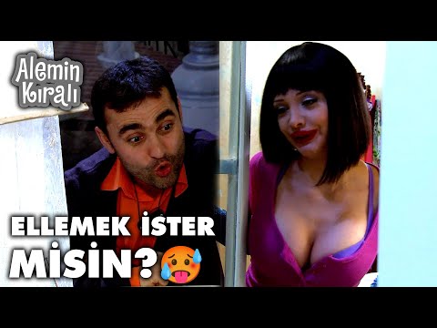 Beşer, Jülide'nin memişleriyle tanışıyor 🤣🤣 - Alemin Kıralı 14. Bölüm
