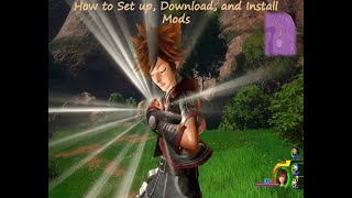 How to set up download and install mods