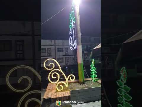 ✨ ¡Rondón encendió su alumbrado navideño 2025! ✨
