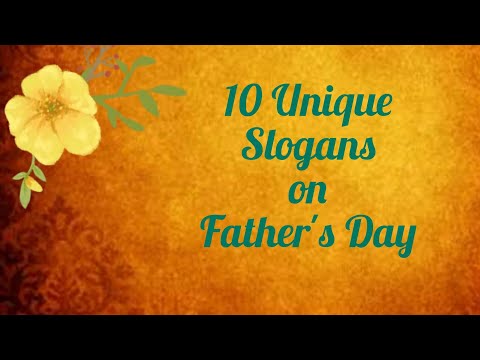 Father's Day Quotes in English || Unique Slogans on Father's Day ||  Father's Day 2023