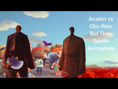 Anakin vs Obi-wan But They Speak Animalese