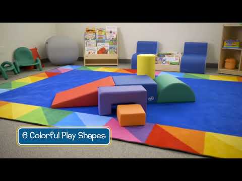 Slide 8 - Climb and Play Set, Woodland, 6 Pieces (video)