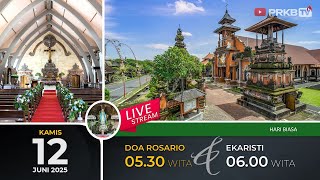 Download lagu LIVE DOA ROSARIO & EKARISTI KUDUS KAMIS 12/6/25 05.30 WITA mp3