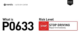 Passos para resolver o p0633