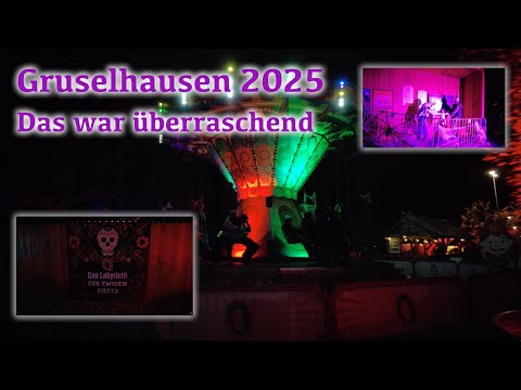 Lost in the haunted labyrinth - Halloween 2025 in Horror Houseville [Oskarshausen DE]