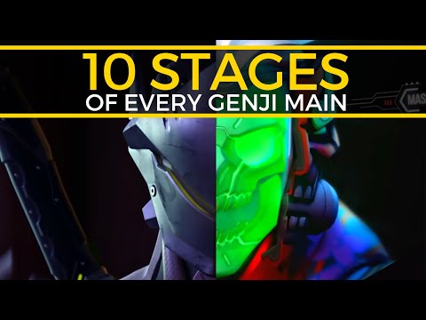 The 10 Stages of Every Genji Main | Overwatch 2 | Genji Guide