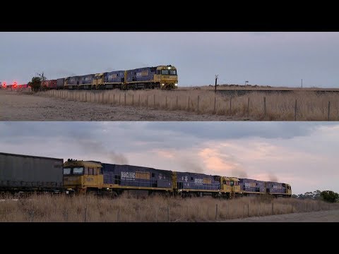 1MP2 Steel Wagons & Intermodal Containers - PoathTV Australian Trains & Railways