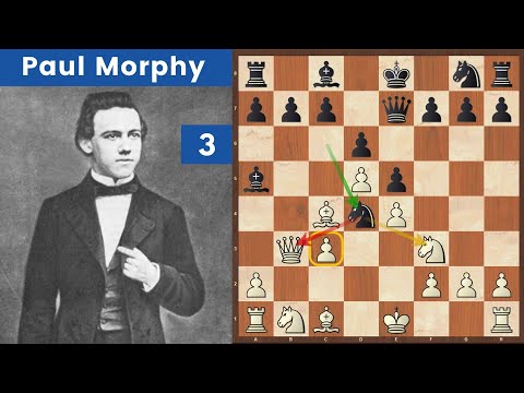 Morphy vs Ayers | Un Gambetto Evans Bestiale! | Partite Commentate di Scacchi : Paul Morphy