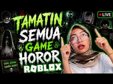 LIVE streaming gameplay mabar tamatin bareng semua game horor roblox #roblox #shorts #gaming #horror