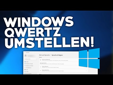 Windows: QWERTZ umstellen! | Tutorial | Qwerty auf Qwertz! | Deutsch | 2024
