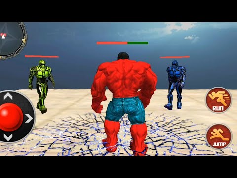 Incredible Red Monster Superhero Robot Crime City | Incredible Monster Hero Fighting Revenge Battle