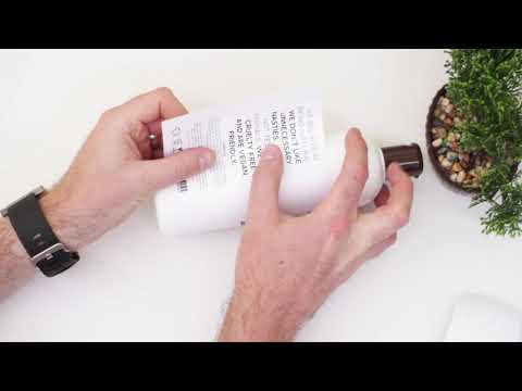 Part of a video titled How To Apply A Label By Hand - YouTube