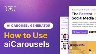 How to Use aiCarousels.com