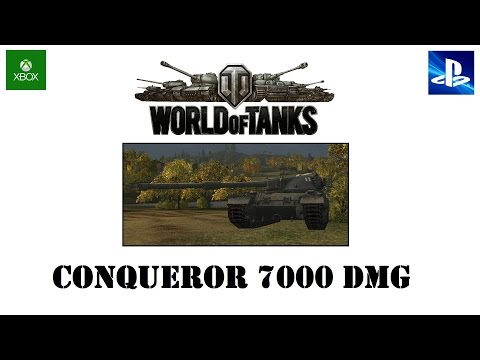 Conqueror Big Damage! - World of Tanks Console ( Xbox / PS4 )