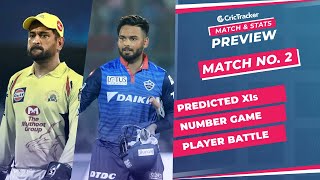 IPL 2021: Match 2, CSK vs DC Predicted Playing 11, Match Preview & Head to Head Record - April 10th