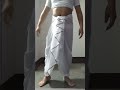 Belt Dhoti Tutorial बेल्ट वाली धोती