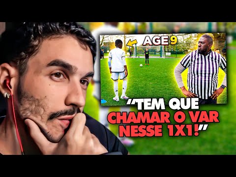 STAG REAGE: O NOVO VINI JR DE 9 ANOS DEIXOU A MULTIDÃO EM CHOQUE NO 1X1! | Clipes do Stag