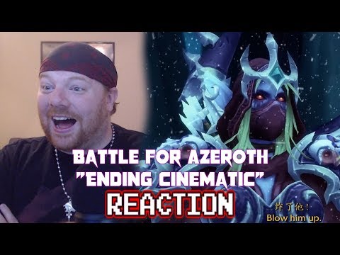 Battle for Azeroth "Ending Cinematic" - Krimson KB Reacts