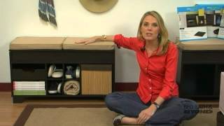 Real Simple Split-Top Bench Storage Unit at Bed Bath & Beyond