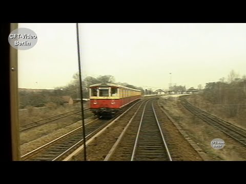 Retro: 1990 im Stadtbahner von Lichtenrade nach Anhalter Bahnhof