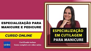 Curso Especialização para Manicure e Pedicure por Faby Cardoso