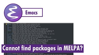 Cannot find packages in MELPA?