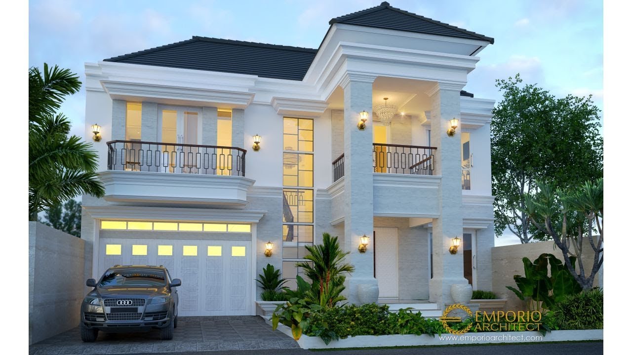 Video 3D Mrs. Ayu Classic House 2 Floors Design - Pantai Saba, Gianyar