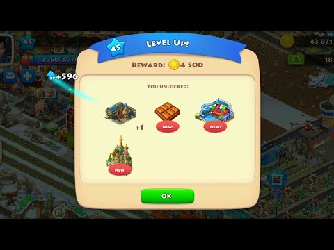 Township Level 45 Gameplay