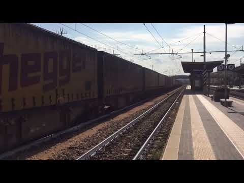 E405.021 + carri intermodali Nothegger [TEC TARVISIO BOSCOV. - BARI LAMASINATA]