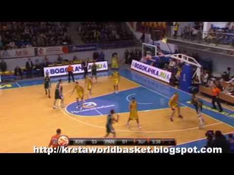 Euroleague 2010 - Week 7 : Khimki Moscow - Panathinaikos Athens 82-87 OT (9-12-09) highlights PAO