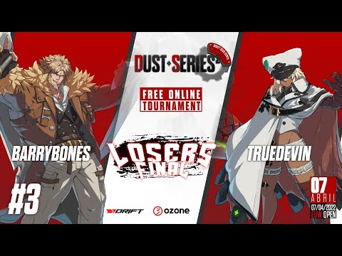 BarryBones (Leo) vs TrueDevin (RAM) - Losers Final - GGST Online Tournament - DUST SERIES