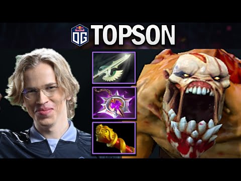 OG.TOPSON LIFESTEALER WITH NULLIFIER - DOTA 2 7.27 GAMEPLAY