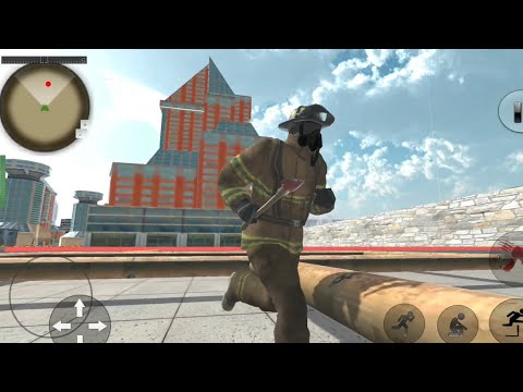 Fire Truck Simulador Android Gameplay - American FireFighter City Rescue 2019 - Bombeiro Simulador