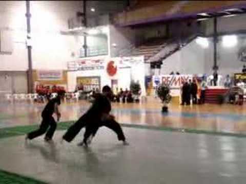 Dimostrazione palabasket ju-jitsu