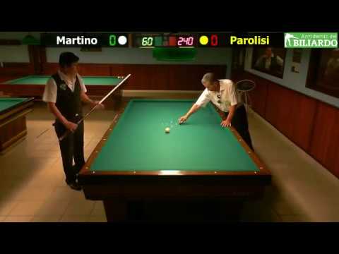 Martino vs Parolisi - Gara Interregionale 1/2/3 Cat. CSB Accademia del Biliardo Terni 3 Giugno 2017