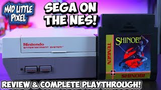 Sega On NES In 1989! Tengen Shinobi Nintendo Review & Complete Play Through!