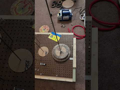 Staggered Magnet Setup — NS-NS Pattern