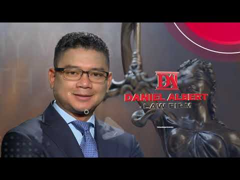 Daniel Albert Law Firm video.