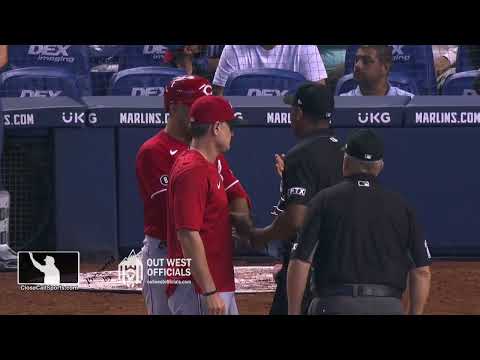 Ejections 157-158 - Edwin Moscoso Ejects Eugenio Suarez & David Bell Over Two Different Strike Calls