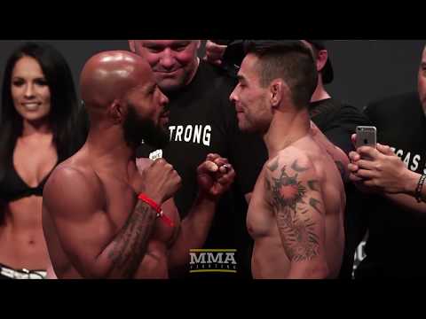 UFC 216: Demetrious Johnson vs. Ray Borg Staredown - MMA Fighting