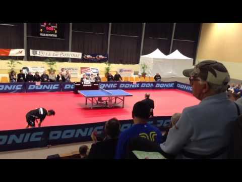 Champions league : Peter Franz vs Chen Weixing