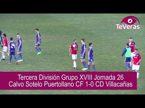 Breve Resumen Calvo Sotelo Puertollano CF 1-0 CD Villacañas