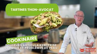 Tartines Thon-Avocat