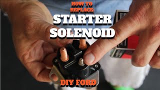 HOW TO REPLACE A STARTER SOLENOID : FORD F-250 (1994-1997)