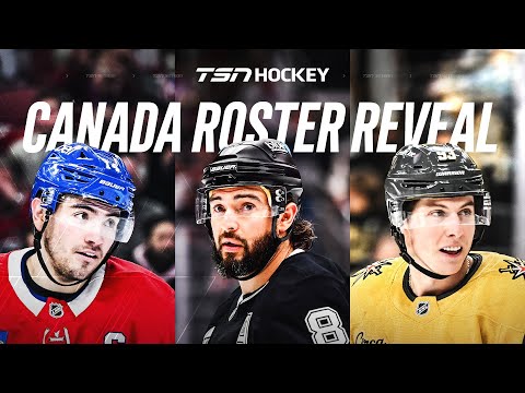 Team Canada unveils men's roster for 2026 Winter Olympics
