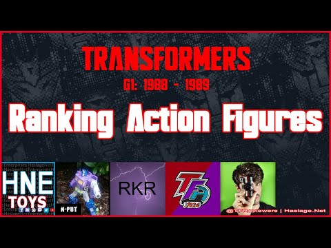 Transformers: Generation 1, 1988 - 1989 Figures Tier List LIVE | TF Reviewers