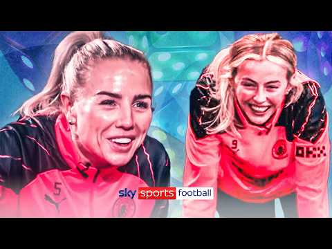 Alex Greenwood and Chloe Kelly's reaction to jeggings 🤣 | Roll the Dice 🎲