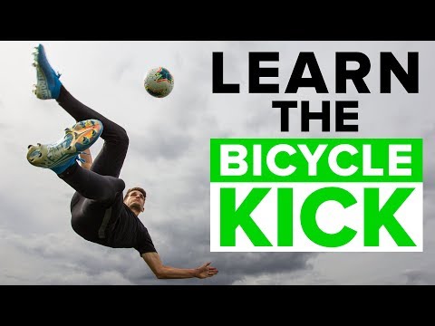 BICYCLE KICK TUTORIAL | Master these football skills